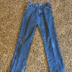High Waisted Wrangler Jeans